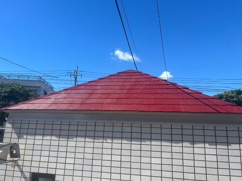 屋根塗装③