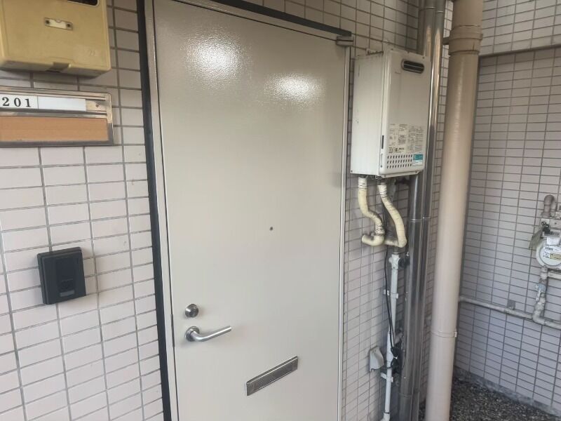 鉄扉塗装①