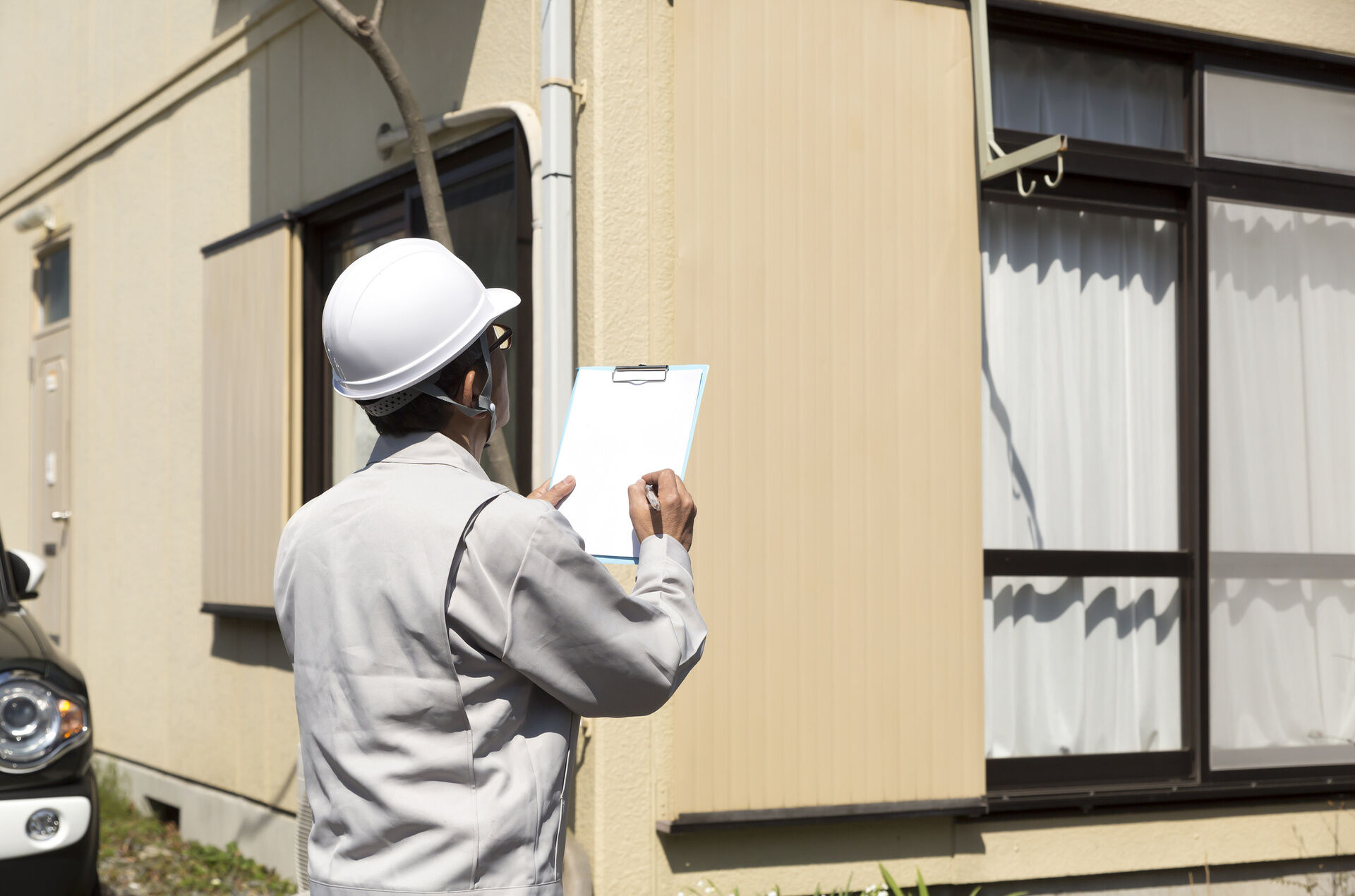 現地まで伺って調査や打ち合わせ